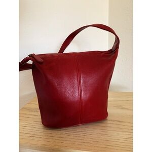 Coach vintage Soho small bucket bag in Elegant Red Leather